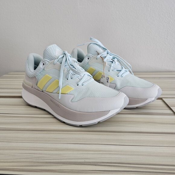 adidas ZNCHILL Lightmotion+ Almost Blue Beam Yellow Size 9.5 - Picture 1 of 10